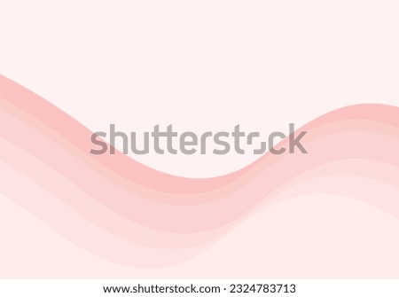 Vector illustration abstract red and pink wave background. Dynamic shape combination patterns wallpaper for business presentation, banner, cover flyer, brochure, and poster. Elegant, cheerfull, brave