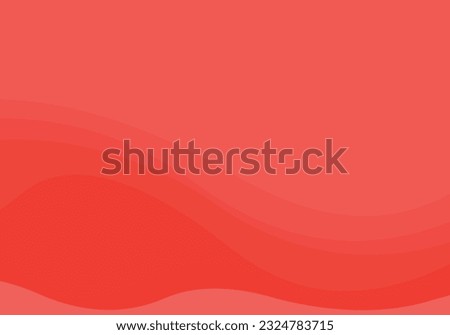 Vector illustration abstract red and pink wave background. Dynamic shape combination patterns wallpaper for business presentation, banner, cover flyer, brochure, and poster. Elegant, cheerfull, brave