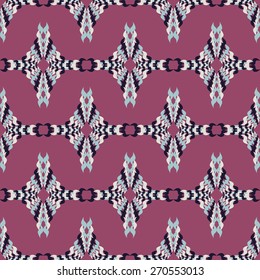Vector illustration of abstract rhombus