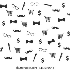 Vector illustration of abstract seamless pattern.