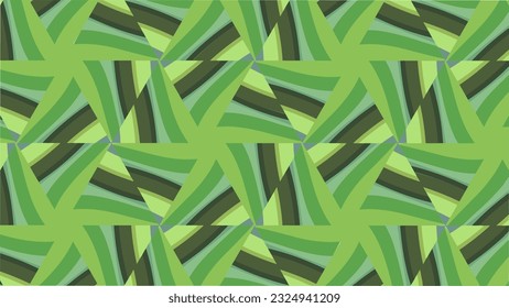 vector illustration of abstract seamless pattern background elegant green