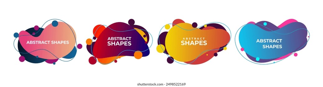 Forma abstracta de la Ilustración vectorial. marcos creativos coloridos para el texto publicitario, con el efecto de imponer. tarjetas de visita de diseño gráfico moderno, invitaciones, Tarjetas de regalo, volantes, folletos.