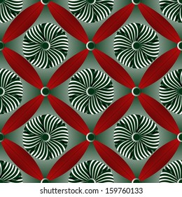 vector illustration with abstract shapes