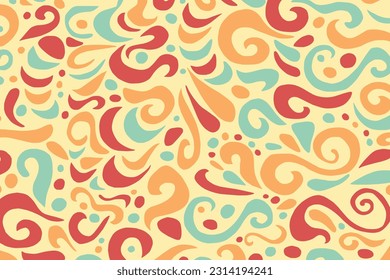 Vector illustration of abstract shapes