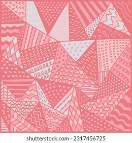 Vector illustration of abstract shapes