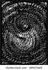 Vector illustration of abstract spiral distorted grunge background.