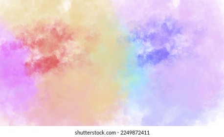 vector illustration of abstract splash full color, watercolor color background