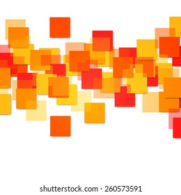 Vector Illustration of an Abstract Square Background