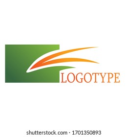 Vector illustration with abstract square. Creative Square Concept Icon