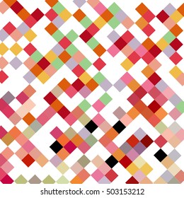 Vector Illustration of abstract squares. Background design for poster, flyer, cover, brochure.