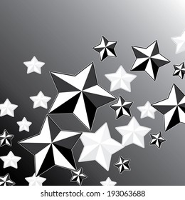 Vector illustration abstract star Background - eps10
