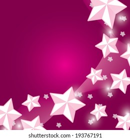 Vector illustration abstract star Background - eps10