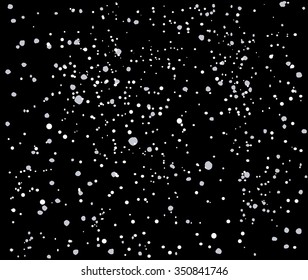 vector illustration of an abstract starry night background