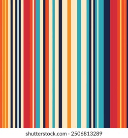 Vector illustration of abstract stripe pattern Design with unconventional stripe shapes and vibrant.