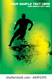 Vector illustration of abstract style background