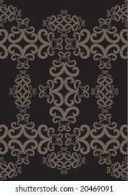 Vector illustration of abstract swirl background in the dark colours.