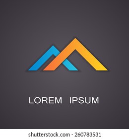 Vector illustration of abstract symbols image