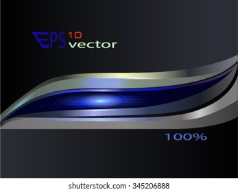 Vector illustration of abstract techno background