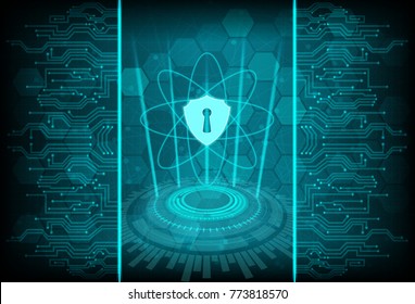Vector illustration of Abstract technology background
