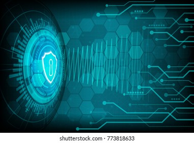 Vector illustration of Abstract technology background