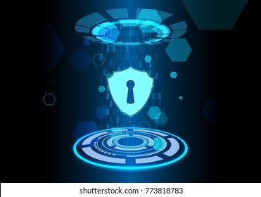 Vector illustration of Abstract technology background