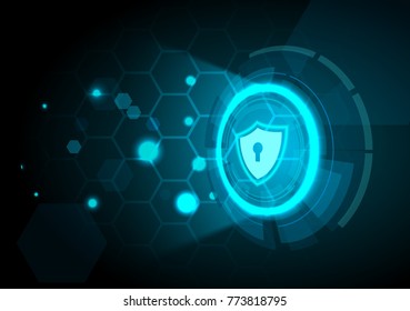 Vector illustration of Abstract technology background