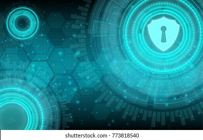 Vector illustration of Abstract technology concept background