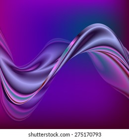 Vector illustration Abstract template brochure design with violet geometric background