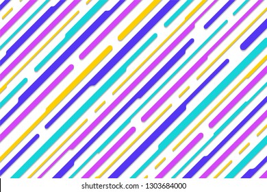 Vector illustration. Abstract texture from color lines. Creative design.