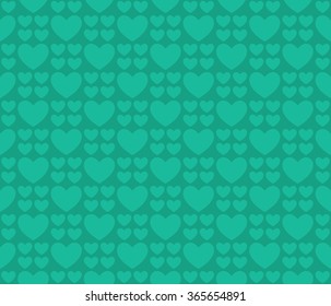Vector illustration of abstract texture with hearts. Seamless pattern design for banner, poster, card, postcard, cover, business card, web site background.