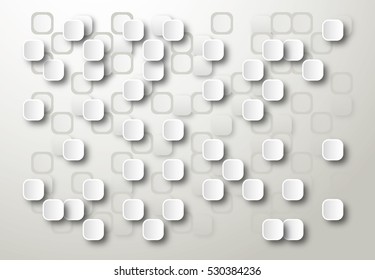 Vector Illustration of abstract texture with squares 