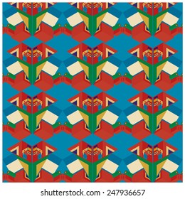 vector illustration abstract tribal background pattern