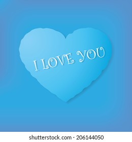 Vector illustration abstract  Valentines day 