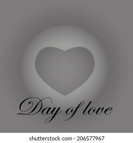 Vector illustration abstract  Valentines day 