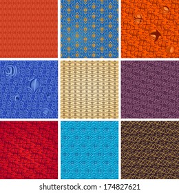 Vector Illustration of Abstract Vintage Background Decorative Floral Designs for Wallpaper or Paper or Textile