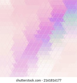 Vector Illustration of abstract vitrage background. Decorative stained glass pattern for design poster, cover, flyer and brochure.
