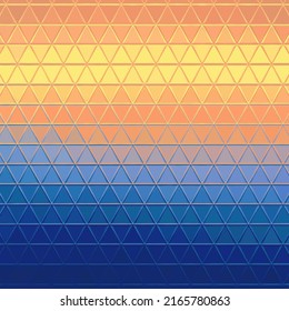 Vector Illustration of abstract vitrage background. Decorative stained glass pattern for design poster, cover, flyer and brochure.
