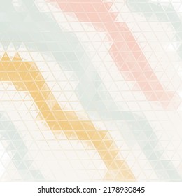 Vector Illustration of abstract vitrage background. Decorative stained glass pattern for design poster, cover, flyer and brochure.