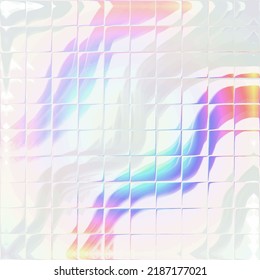 Vector Illustration of abstract vitrage background. Decorative stained glass pattern for design poster, cover, flyer and brochure.