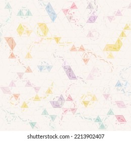 Ilustración vectorial del fondo de la vitrina abstracta. Patrón decorativo de vidrio manchado para póster de diseño, cubierta, volante y folleto.
