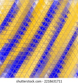 Vector Illustration of abstract vitrage background. Decorative stained glass pattern for design poster, cover, flyer and brochure.
