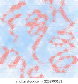 Vector Illustration of abstract vitrage background. Decorative stained glass pattern for design poster, cover, flyer and brochure.
