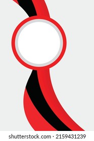 Vector illustration of abstract wave multicolored background design, curl artistic patern brochure flyer, wallpaper template concept