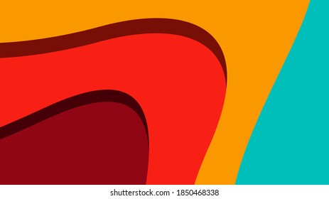vector illustration of an abstract waves background