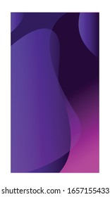 Vector illustration of abstract waves with gradient. Contrast colors. Vector design layout for banners presentations, flyers, posters and invitations. Eps10.