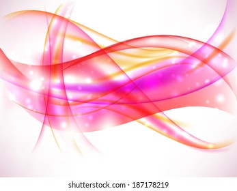 Vector illustration of abstract wavy background. 