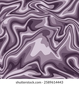Vector illustration. Abstract wavy background in white and dark lilac tones.

