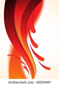 ilustración vectorial del fondo ondulado abstracto
