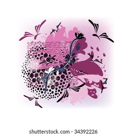 vector illustration of abstraction