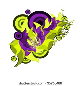 vector illustration of abstraction